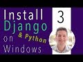 Install Django and Python on Windows 3 of 9 - Environment Variables w/ Control Panel