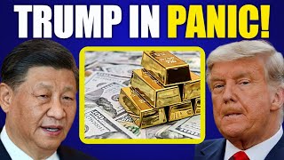 3 Min Ago:CHINA's Decision to Replace Dollar with Gold Crash the US Economy... Is Trump in PANIC?