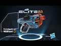 elite 2.0 commander rd 6 nerf hasbro méxico