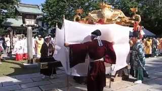 根室金刀比羅神社例大祭神輿還御