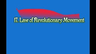 Juche Idea Lesson 17: Law of Revolutionary Movement