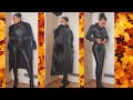 full leather outfit |+trying On fur leather coat | Lerma Brijana