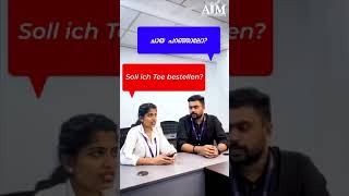 Learn German language with AIM