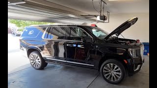 Complete Oil change on a 2021 - 2023 GMC Yukon XL Denali with LM2 Duramax