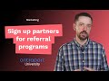 How to sign up new partners with Ontraport's affiliate marketing software