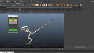 Baking Maya physics to controllers (WIP Python Script)