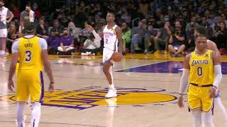 Shai Gilgeous-Alexander hits a DAGGER THREE from the LOGO vs Lakers