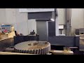 Wire cutting EDM cutting of gear keyway on cylindrical gear