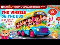 The Wheels on the Bus | Lively Chinese Nursery Rhyme | Enjoy the Music Together! 公交车上的轮子 - 动感儿歌中文版