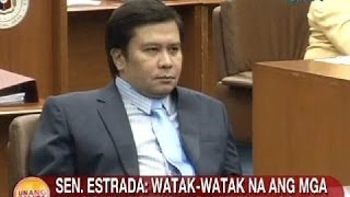 UB: Jinggoy: Watak-watak na ang mga whistleblower sa pork barrel scam