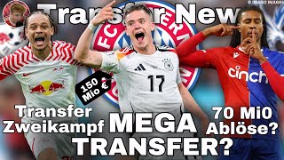 Mega Transfer? Wirtz zu Bayern wird realistischer! Xavi Simons zu Bayern? Frankreich Star zum FCB?!