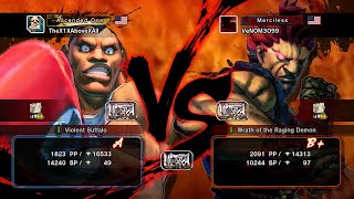 [USF4] TheX1XAboveXAll (Boxer) vs. VeNOM3O99 (Akuma) [Ranked Match]