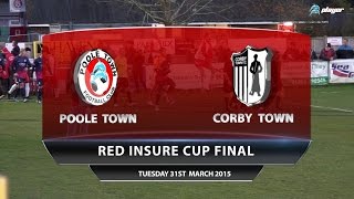 Poole Town v Corby Town 31st March 2015