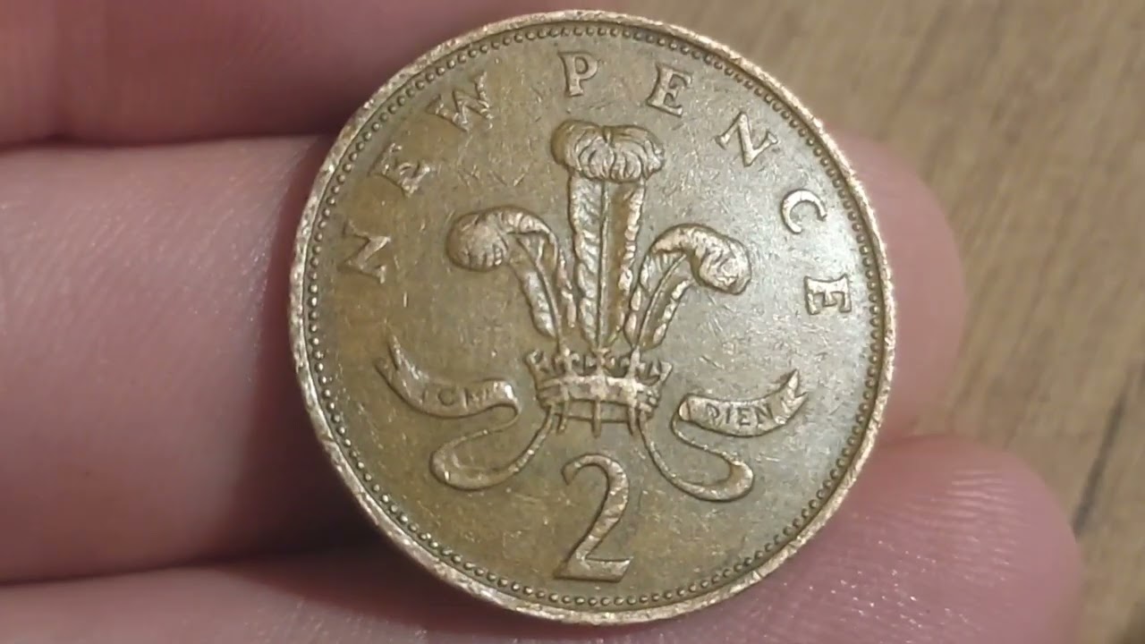 Queen Elizabeth II 1975 2 New Pence Coin VALUE + REVIEW - YouTube