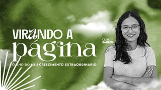 VIRANDO A PÁGINA | CLEIA BARROS | CULTO DOS ADOLESCENTES | 20H30 | 16/01/2025