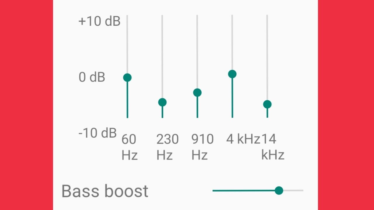 Equalizer Settings For Bass Boost Fozdash