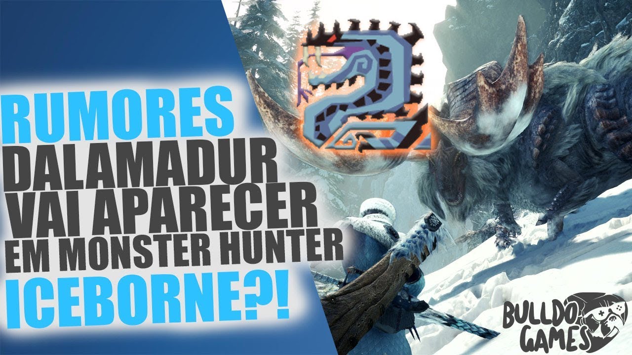 Monster Hunter World - DALAMADUR Encontrado Na Beta De ICEBORNE! - YouTube