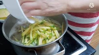 칼국수 2인분,직접 밀어서~바로 썰어서 끊여도 쫄깃하고~ 시원하니~속이 후련 합니다❤