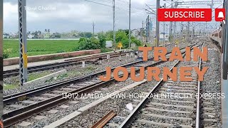 13012 MALDA TOWN-HOWRAH INTERCITY EXPRESS JOURNEY|RAMPURHAT TO BANDEL TRAIN JOURNEY 🔥❤| #train#viral