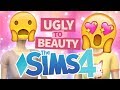 Sims 4 Ugly to Beauty Create a Sim Challenge