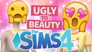 Sims 4 Ugly to Beauty Create a Sim Challenge