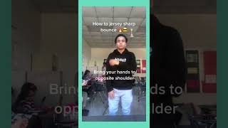 HOW TO JERSEY SHARP BOUNCE 🕺🏽 💚 #clubjersey #fyp #jerseyclub #jerseyclubdance #jerseyclubdancetutori
