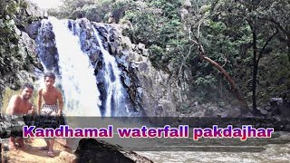 KANDHAMAL, WATER FALL,PAKADAJHAR, ODISHA, Turesum place,