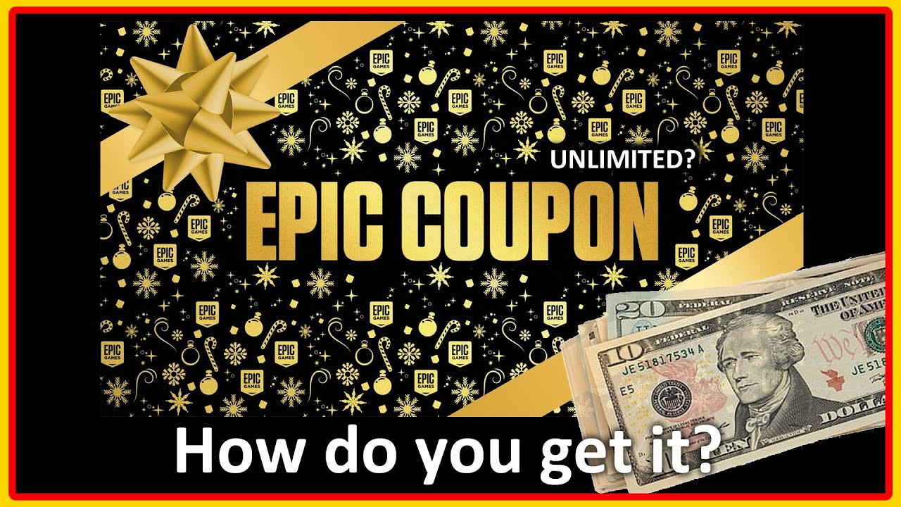 Get Your EPIC GAMES 10$ Christmas Coupon (How To Use It?) - YouTube