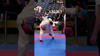 karate kumite 🥋🔥#karate #wkf #kumite #kick #ytshorts #shorts #youtubeshorts #rafaelaghayev