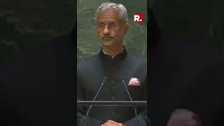 Dr S Jaishankar addresses UNGA, says India gave voice to an entire continent of Africa in G20