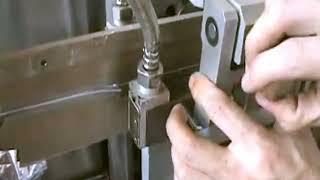 HFFS machine changeover demo how to change tools for horizontal packing equipment