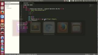 008 Javascript Tutorial Logical Operator Ep 8