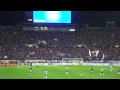 2010年10月8日　日本vsアルゼンチン　先制点後の「岡崎get goal！」