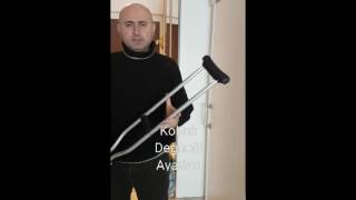 Koltuk Değneği Ayarları-2.bölüm / adjustment of crutches- 2nd part