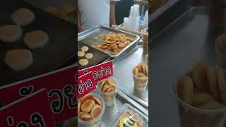 แพนเค้ก​เล็ก​ ตลาด​รวม​ทรัพย์​อโศก​จ้า #mini pancake. #bangkok #shorts.​