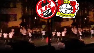 Als 120 Köln-Ultras am Derby-Abend Leverkusen durch die eigenen Straßen jagten...