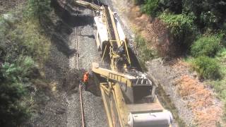 BNSF undercutting near MP76 @ Spokane. Step 1 from above