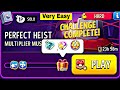 multiplier mushrooms bombs away perfect heist very easy challenge | match masters