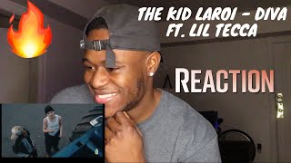 The Kid LAROI - Diva ft. Lil Tecca (Dir. by @_ColeBennett_) [REACTION!!!]