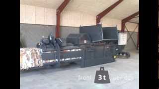 Bramidan Horizontal channel balers - HC30 \u0026 HC50