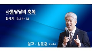 20230108 포도원교회 김문훈목사 창세기 13장14절~18절 사통팔달의 축복