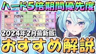 【プリコネR】超重要！ハード5倍期間のメモピ集め周回おすすめキャラ解説！属性別まとめ！2024年2月最新版【HARD5倍】【6周年】