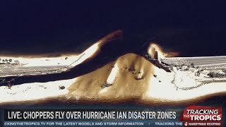 Eagle 8 HD flies over Sanibel Island and Fort Myers Beach to survey Hurricane Ian damage