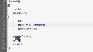C Programming Tutorial 27 Loops C C++ - continue statement
