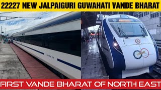 22227 New Jalpaiguri - Guwahati Vande Bharat Express | Full Journey in AC Chair Car