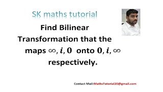 Find Bilinear Transformation Analytic Functions Concepts & Examples in tamil