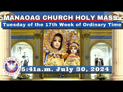 CATHOLIC MASS OUR LADY OF MANAOAG CHURCH LIVE MASS TODAY Jul 30, 2024 5:41a.m. Holy Rosary