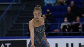 Anastasia Gubanova - 2021-22 Finlandia Trophy - Free Program ( Georgia 🇬🇪)