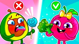 Food Challenge with Avocado Baby || Funny Stories for Kids by Pit & Penny 🥑