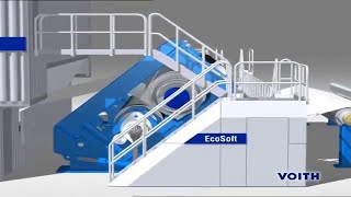 Voith paper production process Graphic paper machine for newsprint paper (EN)